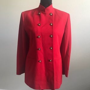 Jones New York Woman’s Red Blazer 8p